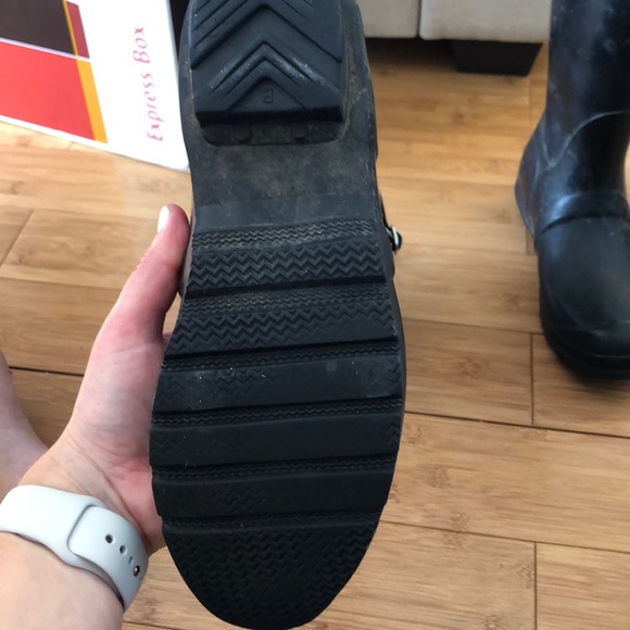 Hunter original tall black boots - Picture 2 of 4